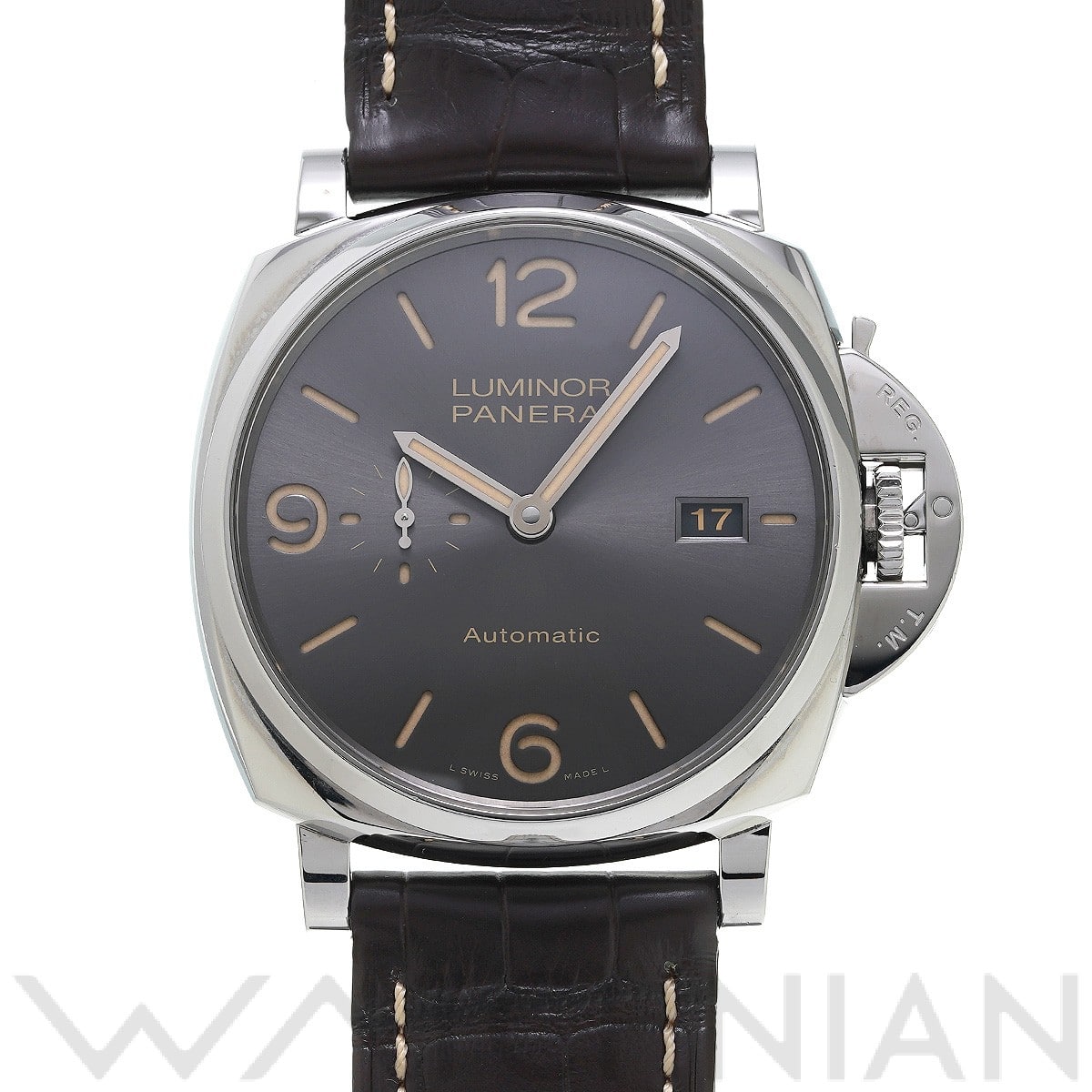 パネライ ルミノール ドゥエ PAM00943 グレー メンズ 時計 【中古】【wristwatch】