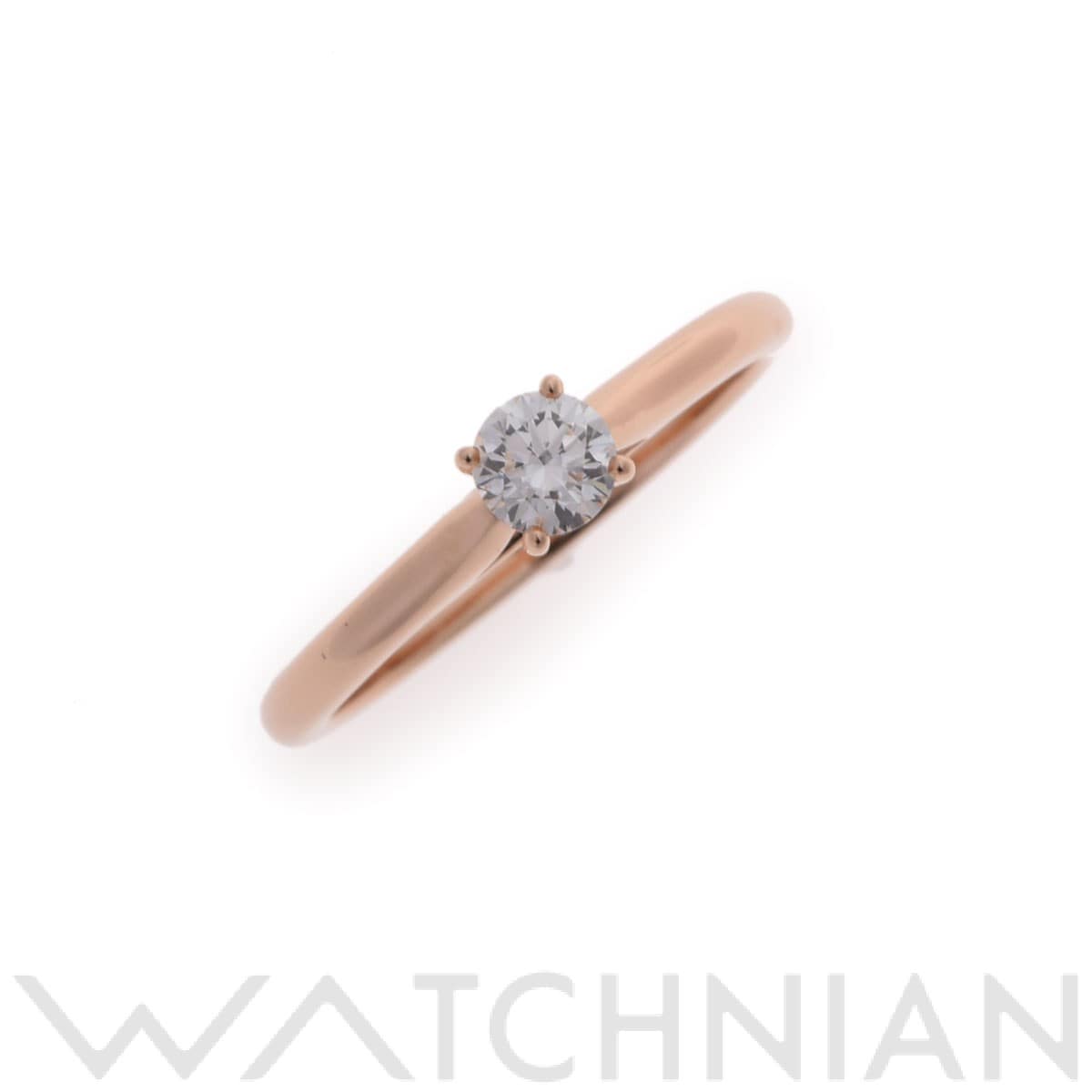 カルティエ 1895ソリテール リング ダイヤ0.25ct #50 ゴールド K18ピンクゴールド PG レディース ジュエリー 【中古】【jewelry】