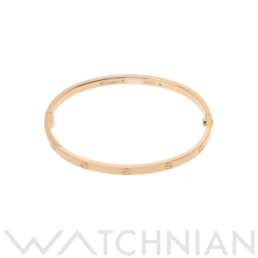 カルティエ ラブブレスレット SM #16 ゴールド K18イエローゴールド YG レディース ジュエリー 【中古】【jewelry】