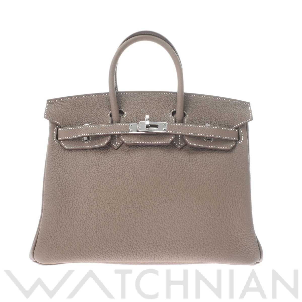 エルメス バーキン 25 エトゥープ/パラジウム金具 トゴ レディース バッグ 【新品】【bag】