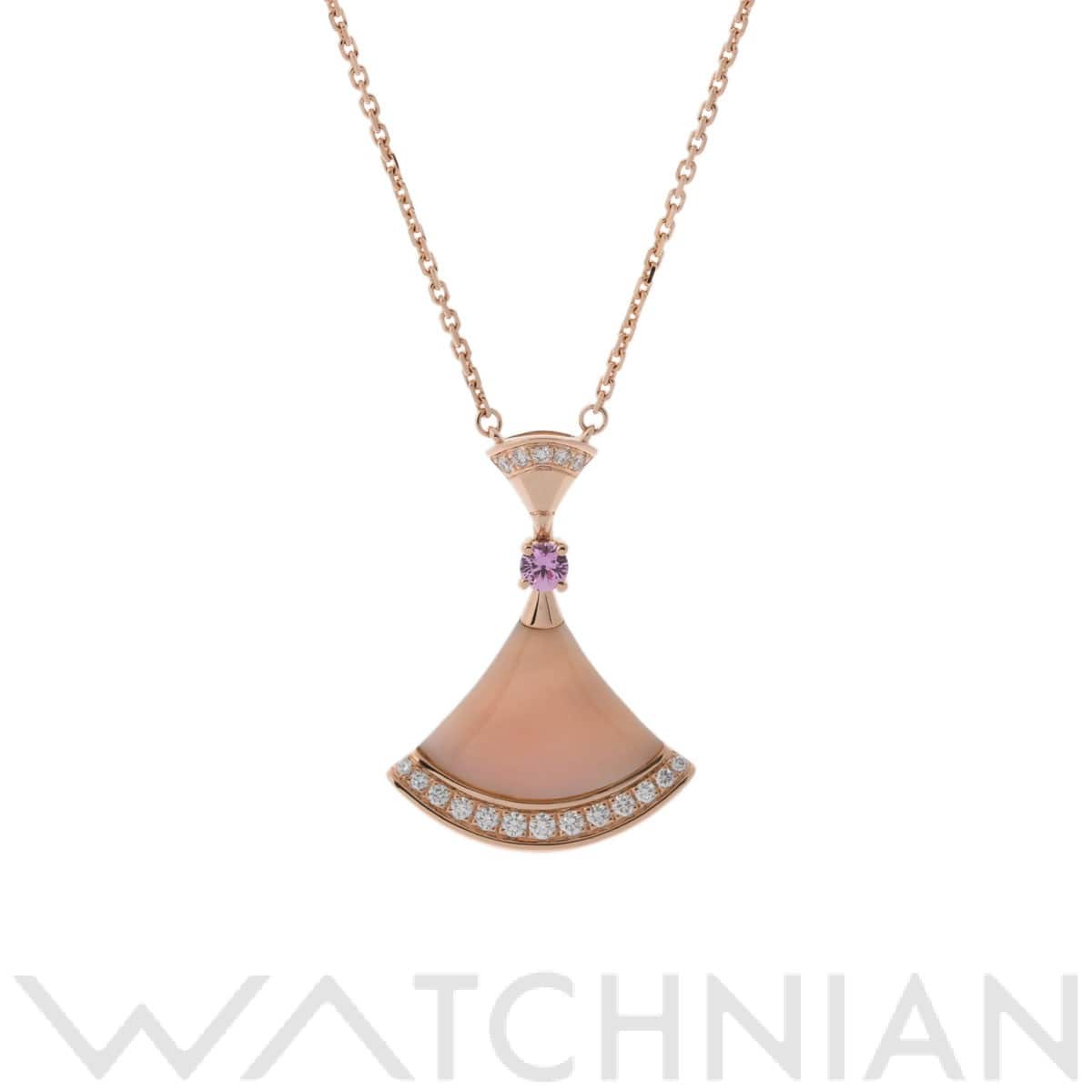 ブルガリ ディーヴァドリーム ネックレス ゴールド 358131 K18ピンクゴールド PG レディース ジュエリー 【中古】【jewelry】