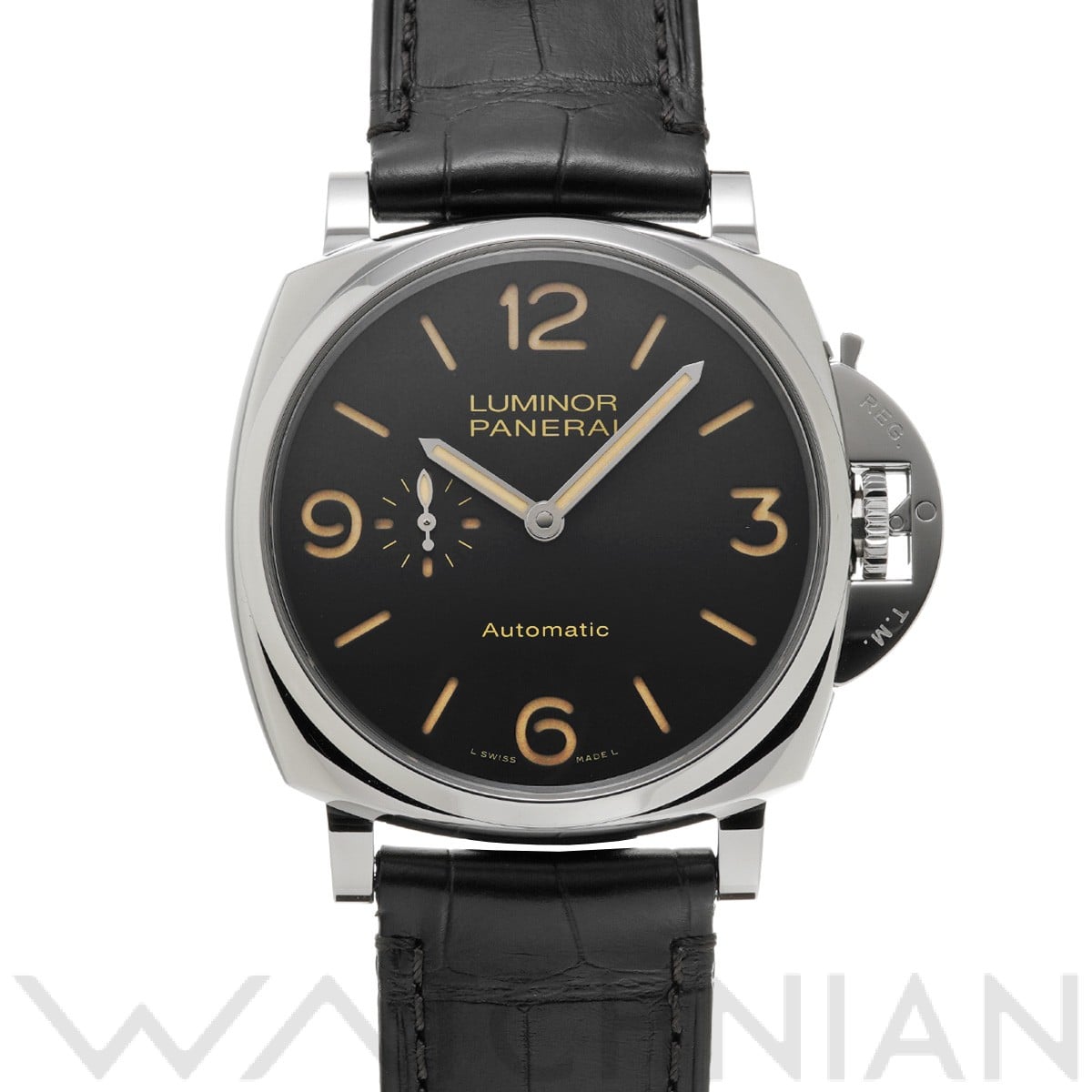 パネライ ルミノール ドゥエ PAM00674 ブラック メンズ 時計 【中古】【wristwatch】