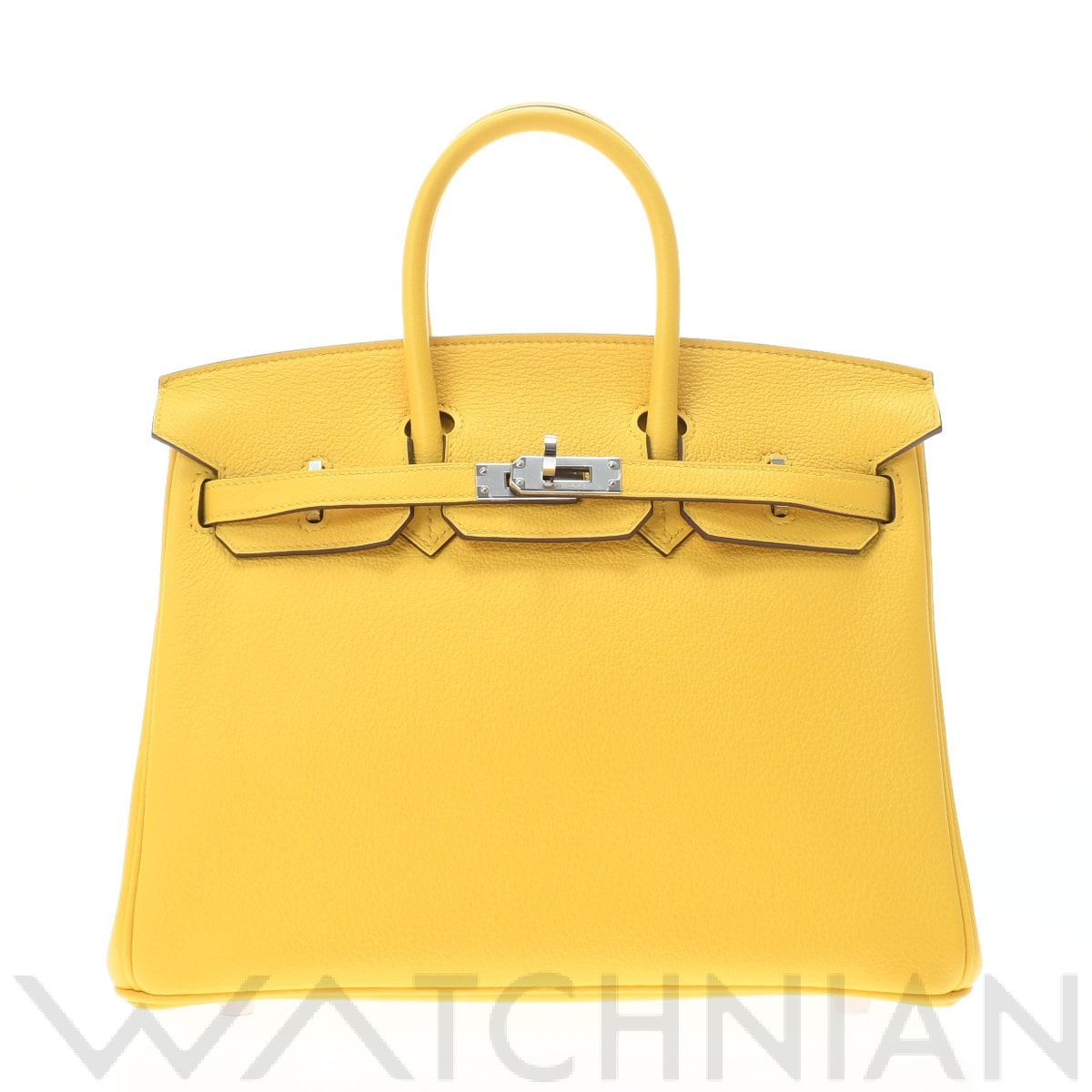 エルメス バーキン 25 ジョーヌナプル/パラジウム金具 トリヨンノヴィーヨ レディース バッグ 【未使用】【bag】