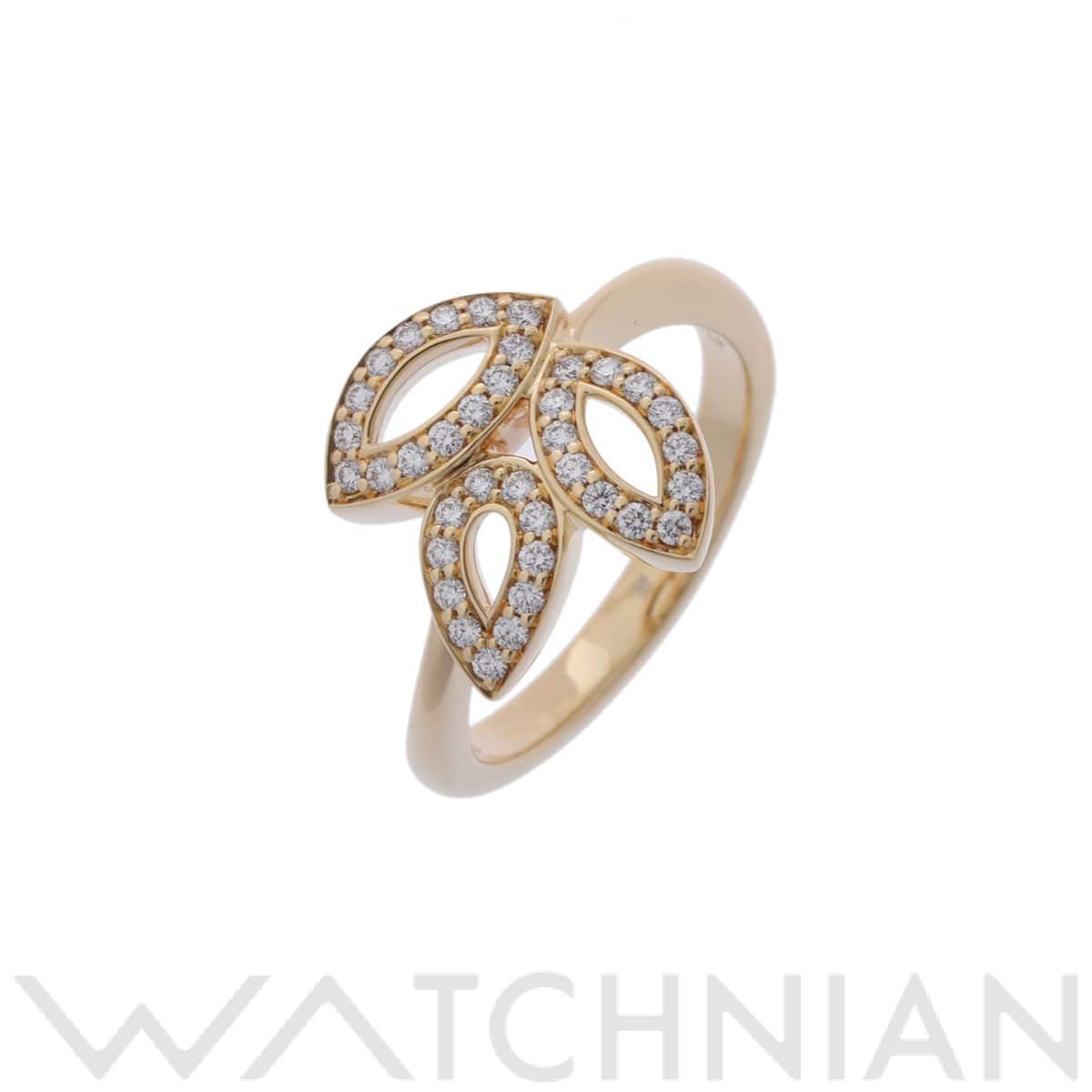 ハリー ウィンストン リリークラスター ミニ リング ゴールド K18イエローゴールド YG レディース ジュエリー 【中古】【jewelry】