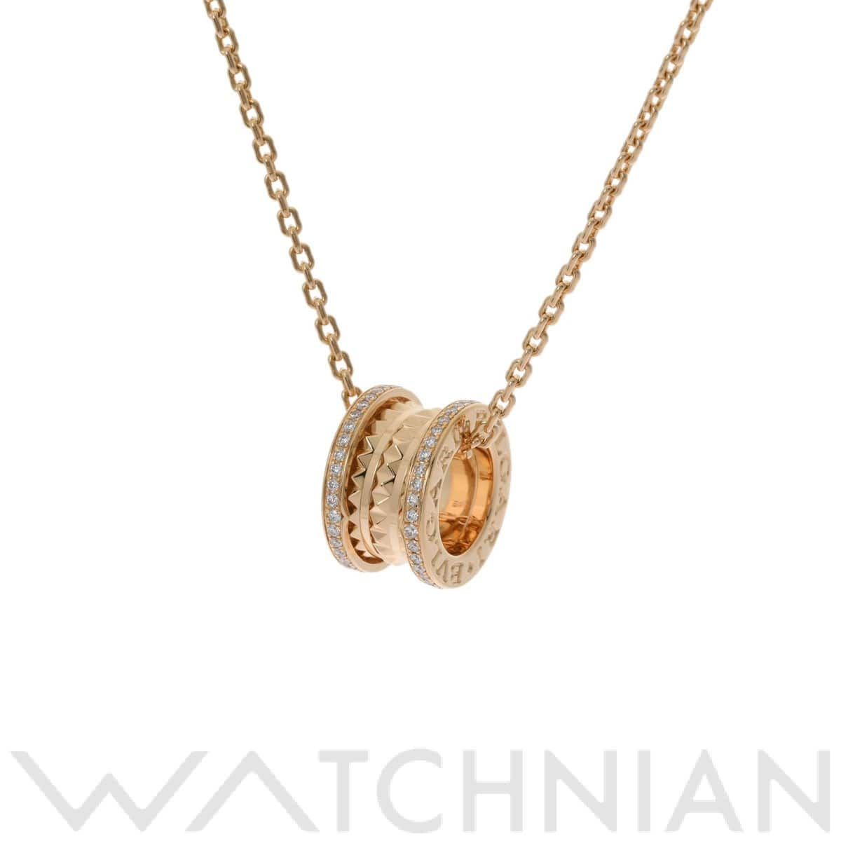 ブルガリ B.ZERO1 ロックネックレス ゴールド 357885 K18イエローゴールド YG レディース ジュエリー 【中古】【jewelry】