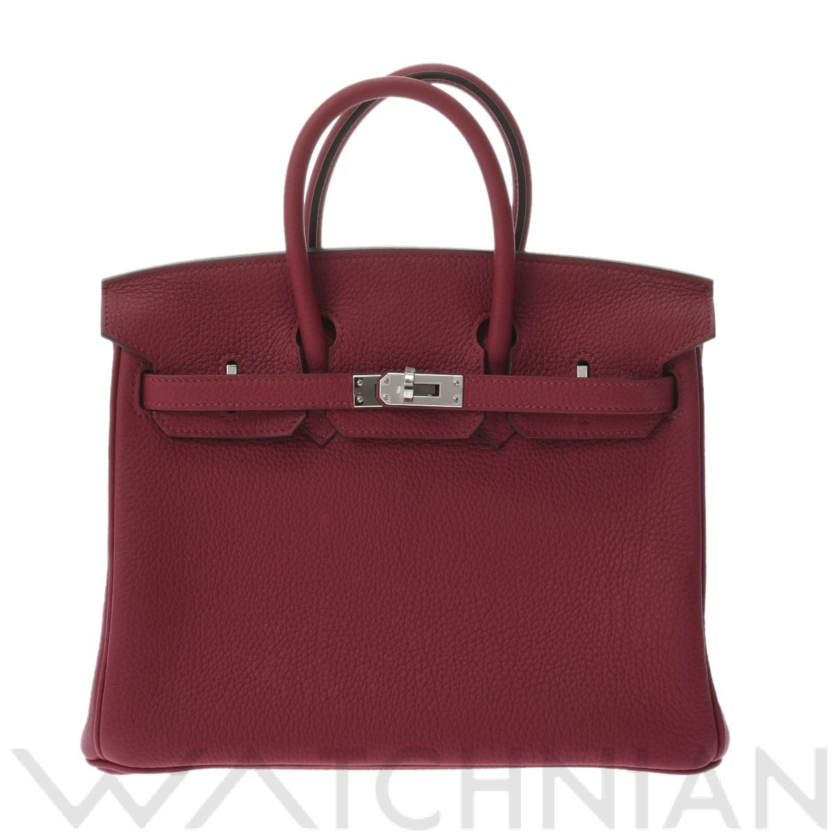 エルメス バーキン 25 ルージュグレナ/パラジウム金具 トゴ レディース バッグ 【新品】【bag】