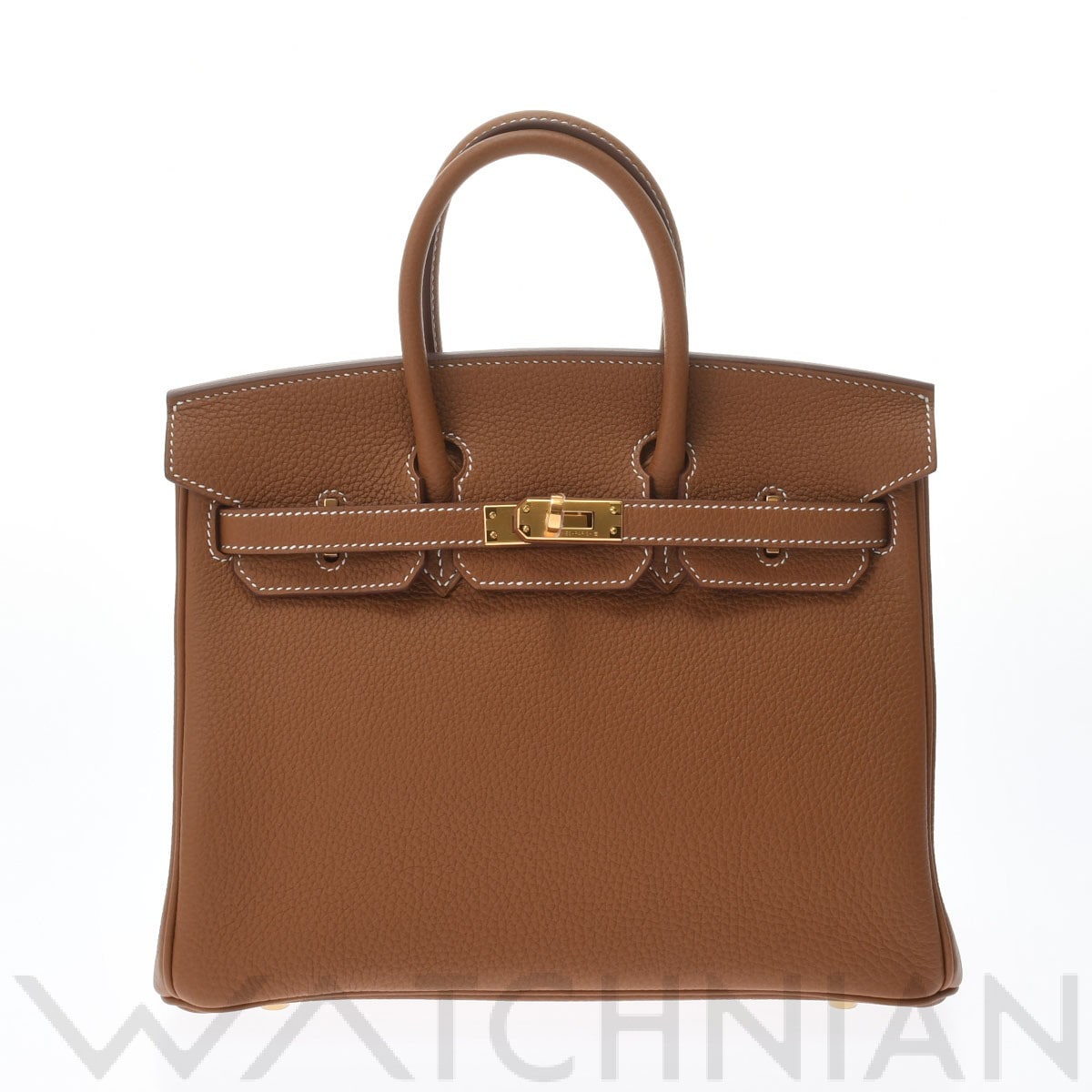 エルメス バーキン 25 ゴールド/ゴールド金具 トゴ レディース バッグ 【新品】【bag】