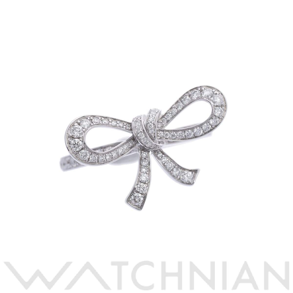グラフ ティスダスボウ リング ミニ シルバー K18ホワイトゴールド WG レディース ジュエリー 【中古】【jewelry】