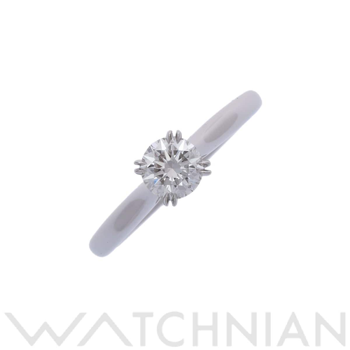 ハリー ウィンストン ラウンドソリティア リング D0.51ct シルバー Pt950プラチナ レディース ジュエリー 【中古】【jewelry】