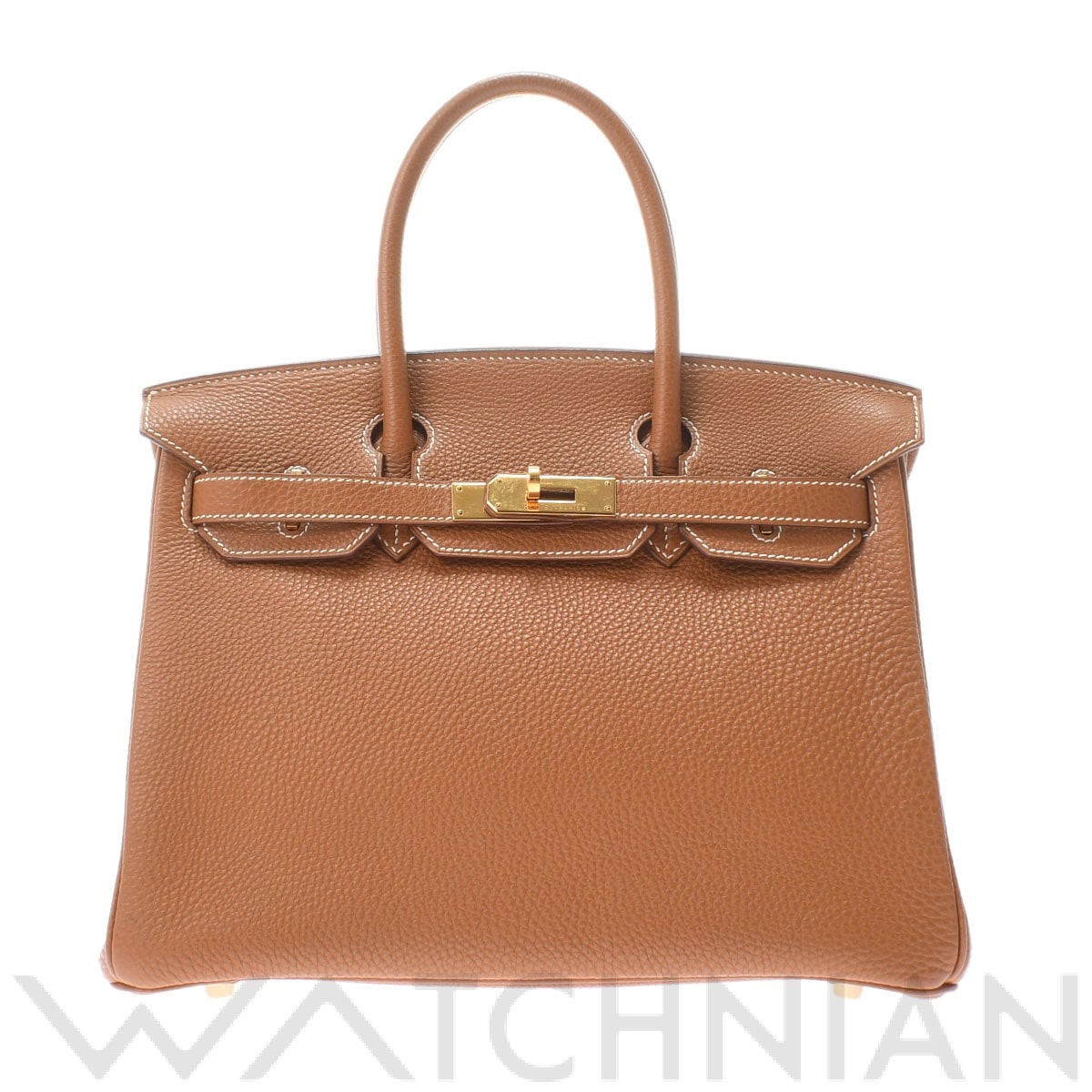 エルメス バーキン 30 ゴールド/ゴールド金具 トゴ レディース バッグ 【中古】【bag】