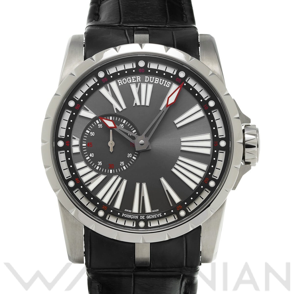 ロジェ デュブイ エクスカリバー 45 DBEX0556 グレー メンズ 時計 【中古】【wristwatch】