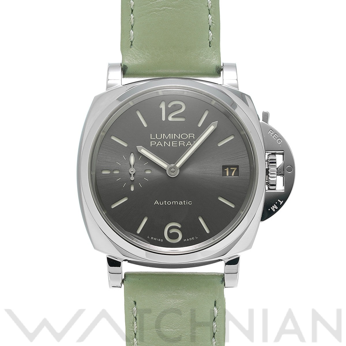 パネライ ルミノール ドゥエ PAM00755 グレー ユニセックス 時計 【中古】【wristwatch】