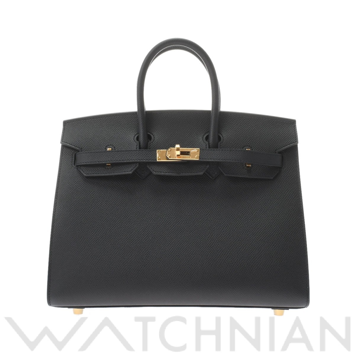エルメス バーキン 25 セリエ ブラック/ゴールド金具 ヴォーエプソン レディース バッグ 【新品】【bag】