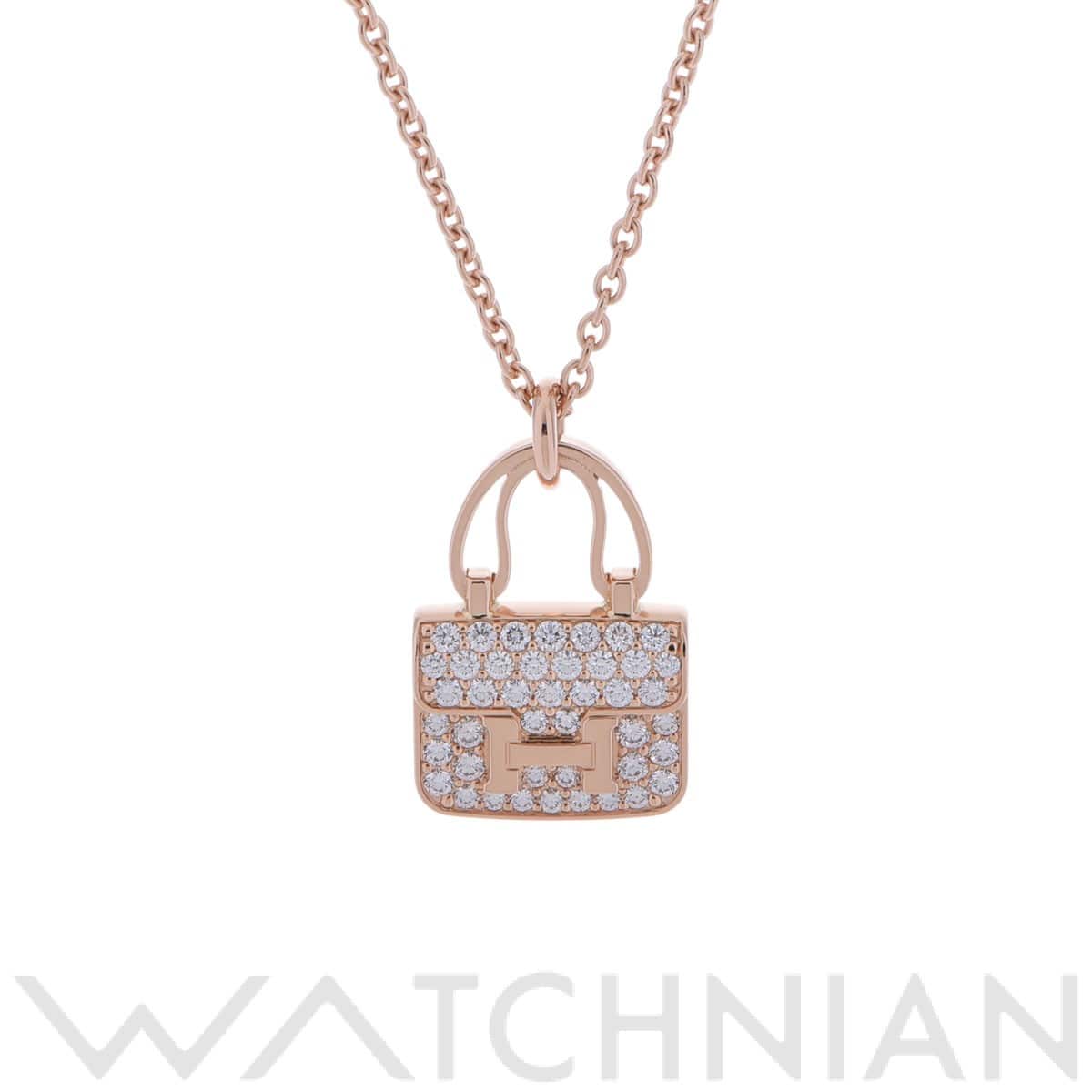 エルメス コンスタンス ネックレス ゴールド K18ピンクゴールド PG レディース ジュエリー 【中古】【jewelry】