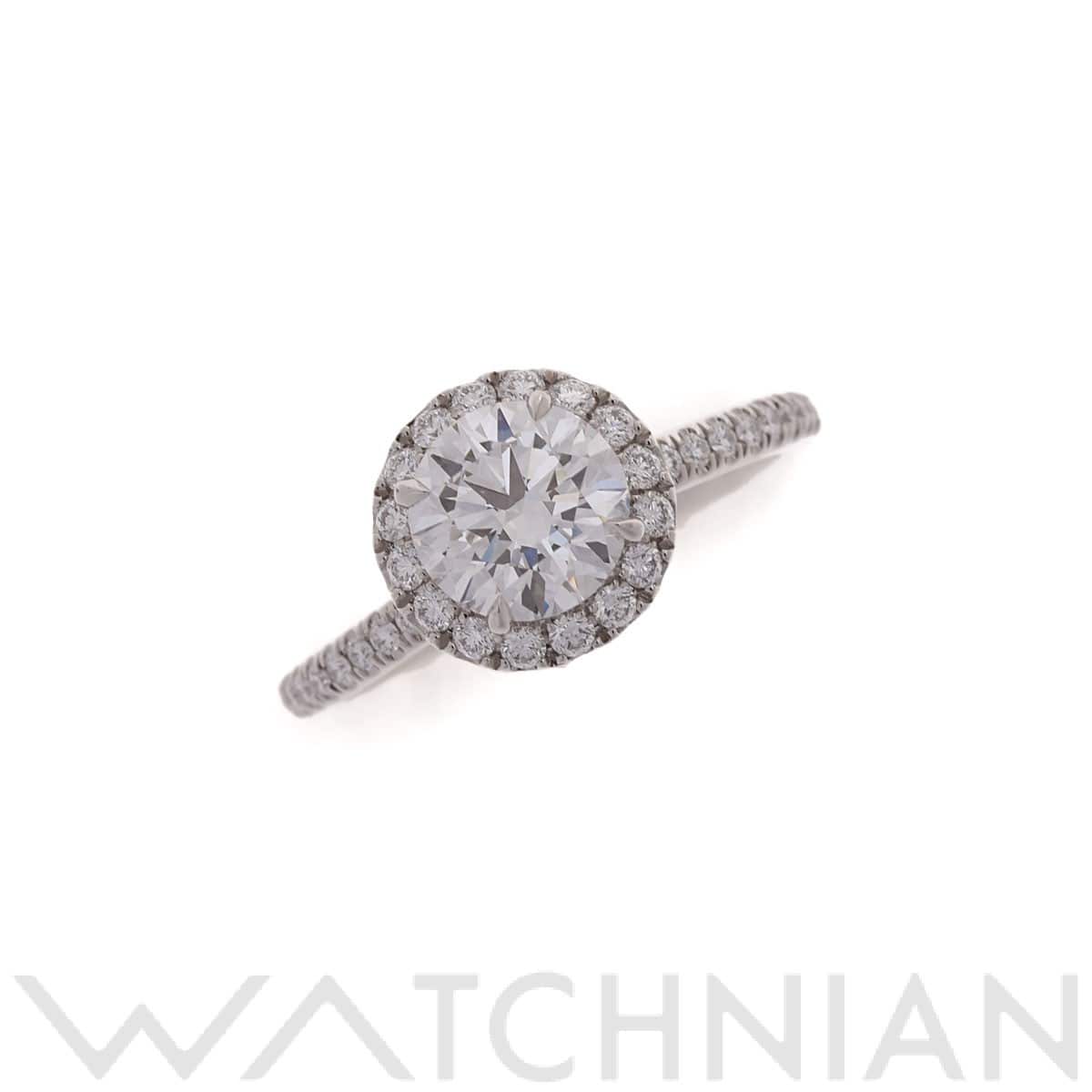 ハリー ウィンストン マイクロパヴェリング D1.14ct シルバー Pt950プラチナ レディース ジュエリー 【中古】【jewelry】