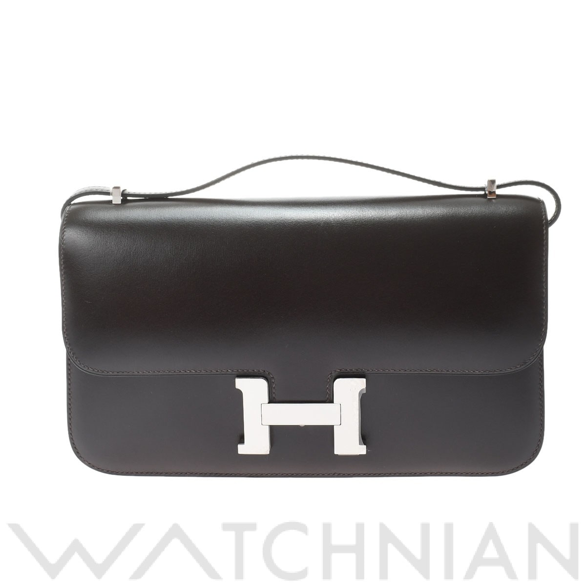 エルメス コンスタンス エラン ブラウン ボックスカーフ レディース バッグ 【中古】【bag】