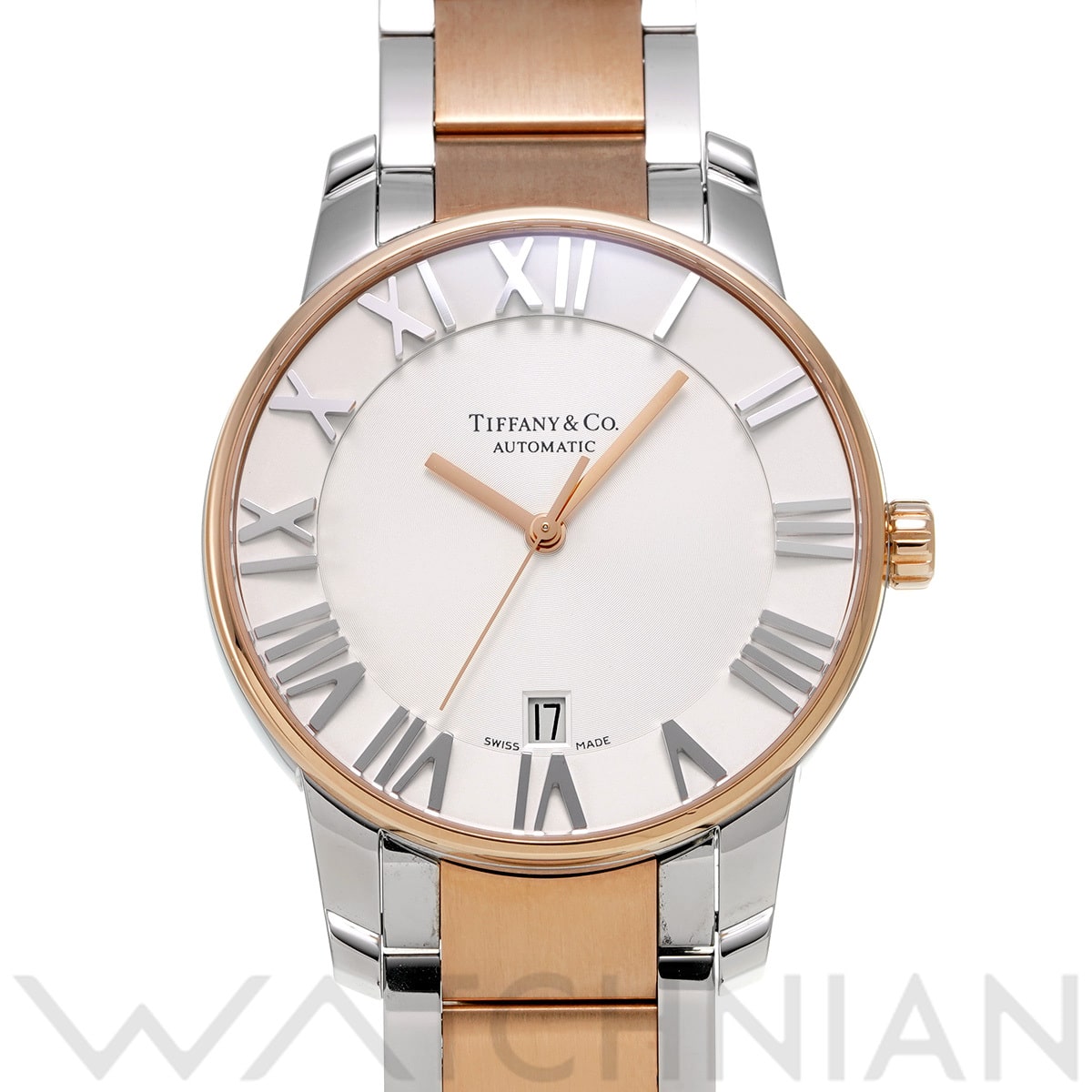 ティファニー アトラス ドーム Z1800.68.13A21A00A シルバー メンズ 時計 【中古】【wristwatch】