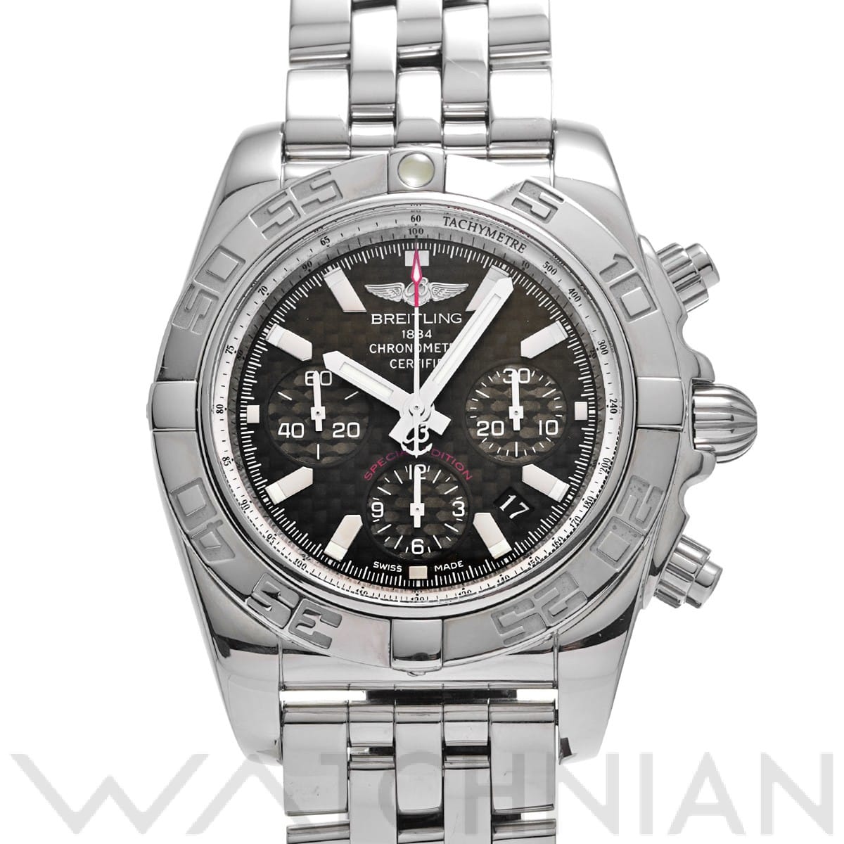 ブライトリング クロノマット 44 AB011012/BE69 ブラックカーボン メンズ 時計 【中古】【wristwatch】
