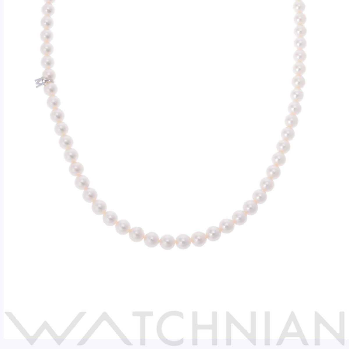 ミキモト パールネックレス シルバー K14ホワイトゴールド WG レディース ジュエリー 【中古】【jewelry】