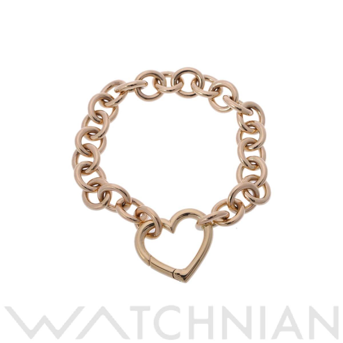 ティファニー ハートクラスプブレスレット ゴールド K18イエローゴールド YG レディース ジュエリー 【中古】【jewelry】