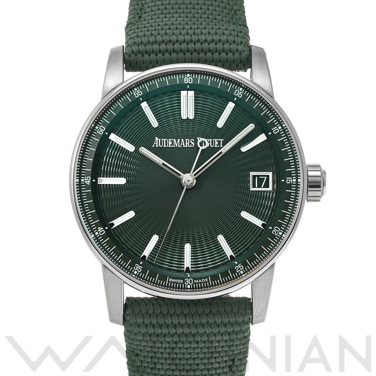 オーデマ ピゲ CODE 11.59 バイ オーデマピゲ 15210ST.OO.A056KB.01 グリーン メンズ 時計 【中古】【wristwatch】