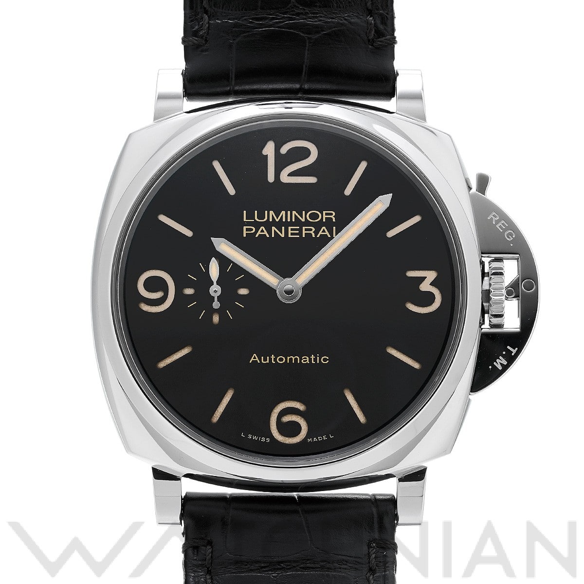 パネライ ルミノール ドゥエ PAM00674 ブラック メンズ 時計 【中古】【wristwatch】