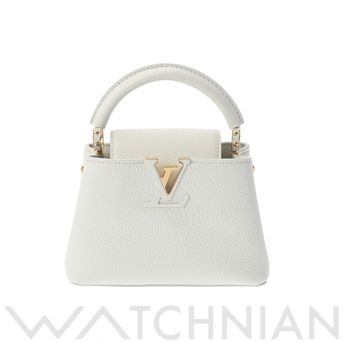 ルイ ヴィトン カプシーヌ MINI 2WAY ホワイト M23718 トリヨンレザー レディース バッグ 【未使用】【bag】