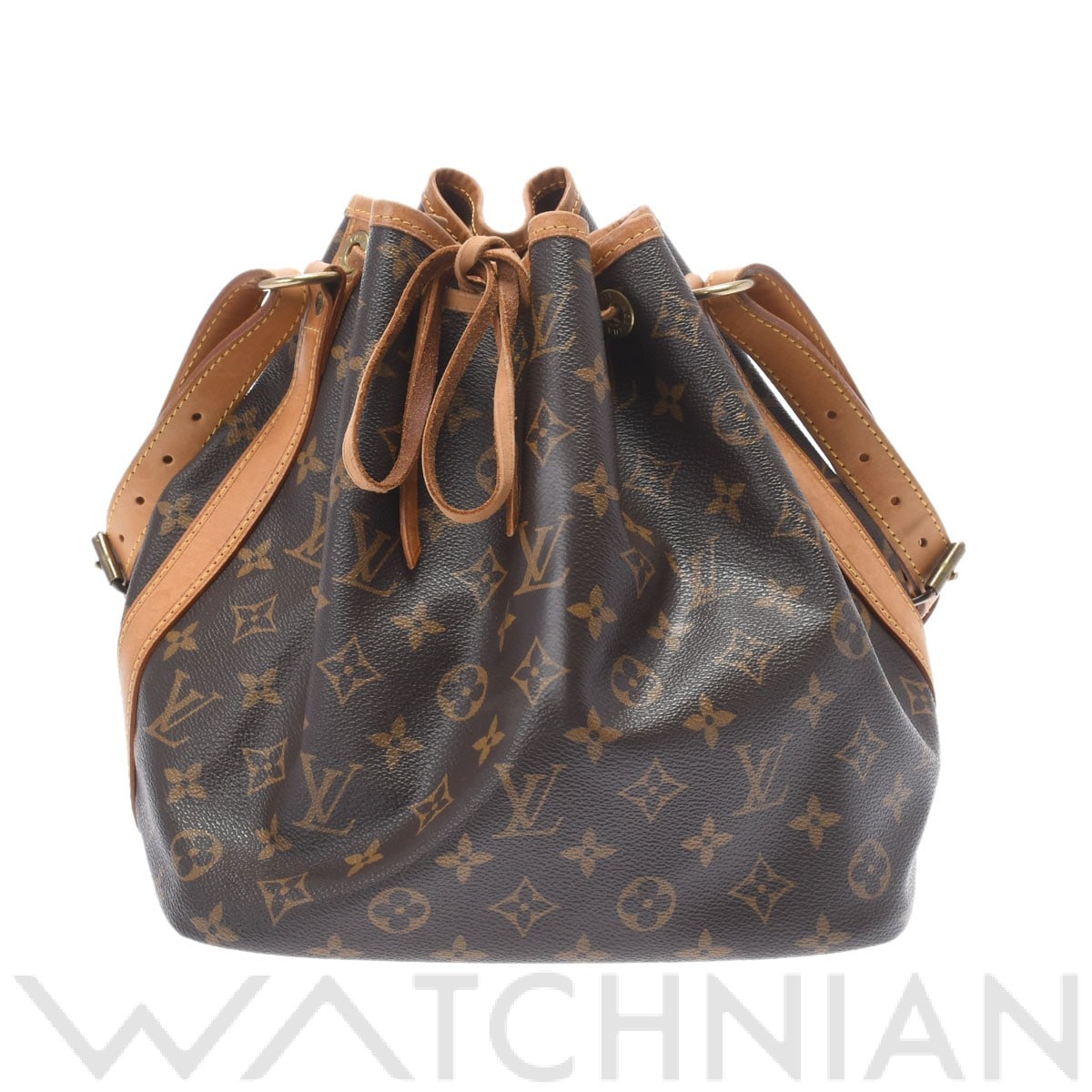 ルイ ヴィトン モノグラム プチノエ ブラウン M42226 モノグラムキャンバス レディース バッグ 【中古】【bag】