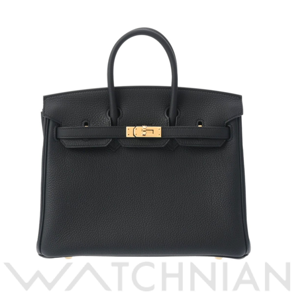 エルメス バーキン 25 ブラック/ゴールド金具 トゴ レディース バッグ 【新品】【bag】