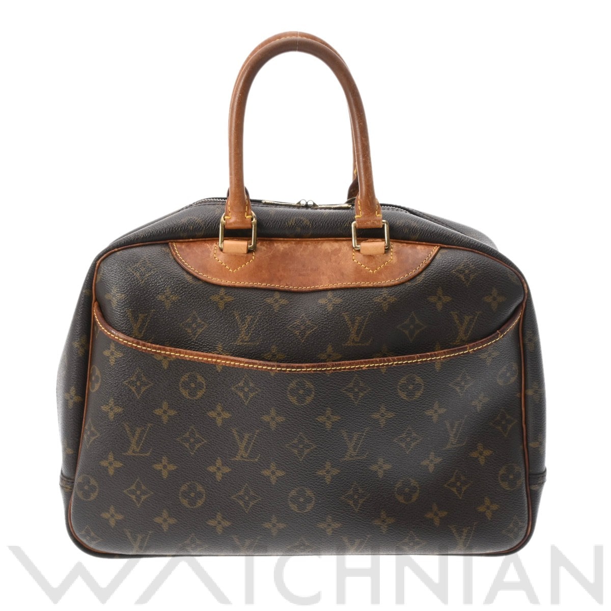 ルイ ヴィトン モノグラム ドーヴィル ブラウン M47270 モノグラムキャンバス レディース バッグ 【中古】【bag】