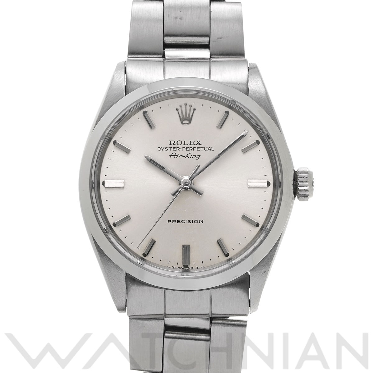 ロレックス エアキング 5500 シルバー メンズ 時計 【中古】【wristwatch】