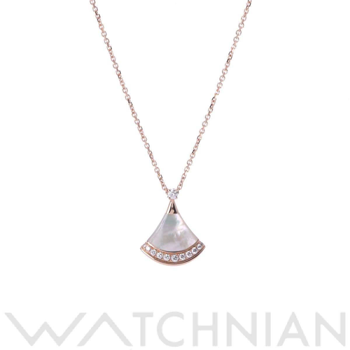 ブルガリ ディーヴァドリーム ネックレス ゴールド 358365 K18ピンクゴールド PG レディース ジュエリー 【中古】【jewelry】