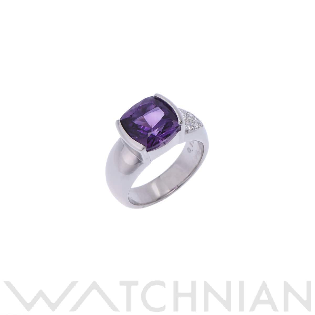 タサキ アメジストリング Pt900プラチナ レディース ジュエリー 【中古】【jewelry】