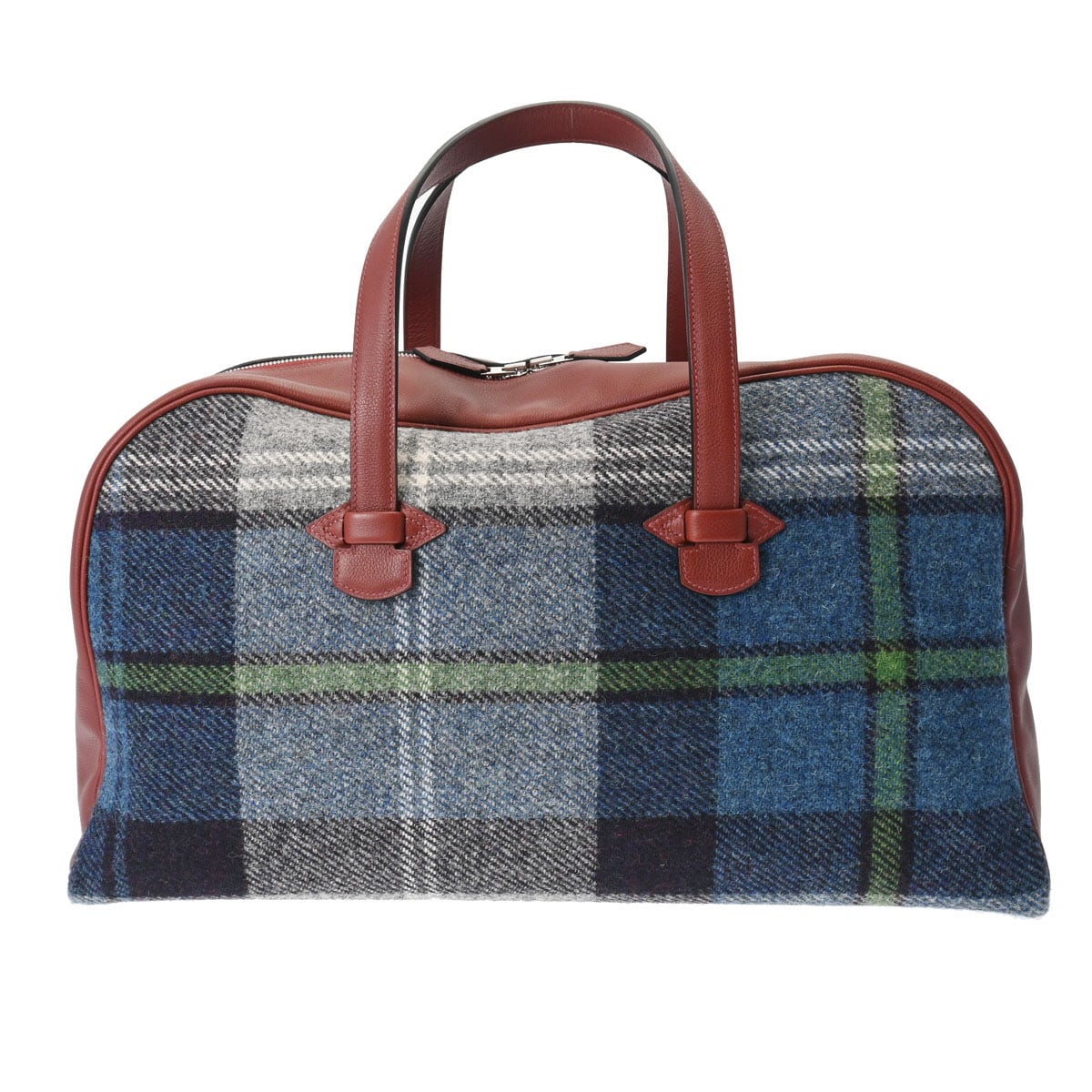 エルメス ギャロップ 50 ブルードマルト エバーカラー ユニセックス バッグ 【中古】【bag】