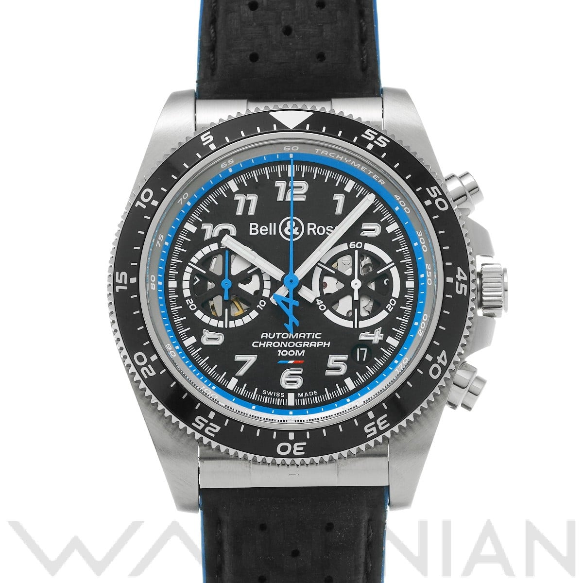 ベル＆ロス BR V394 A521 BRV394-A521/SCA ブラック メンズ 時計 【中古】【wristwatch】