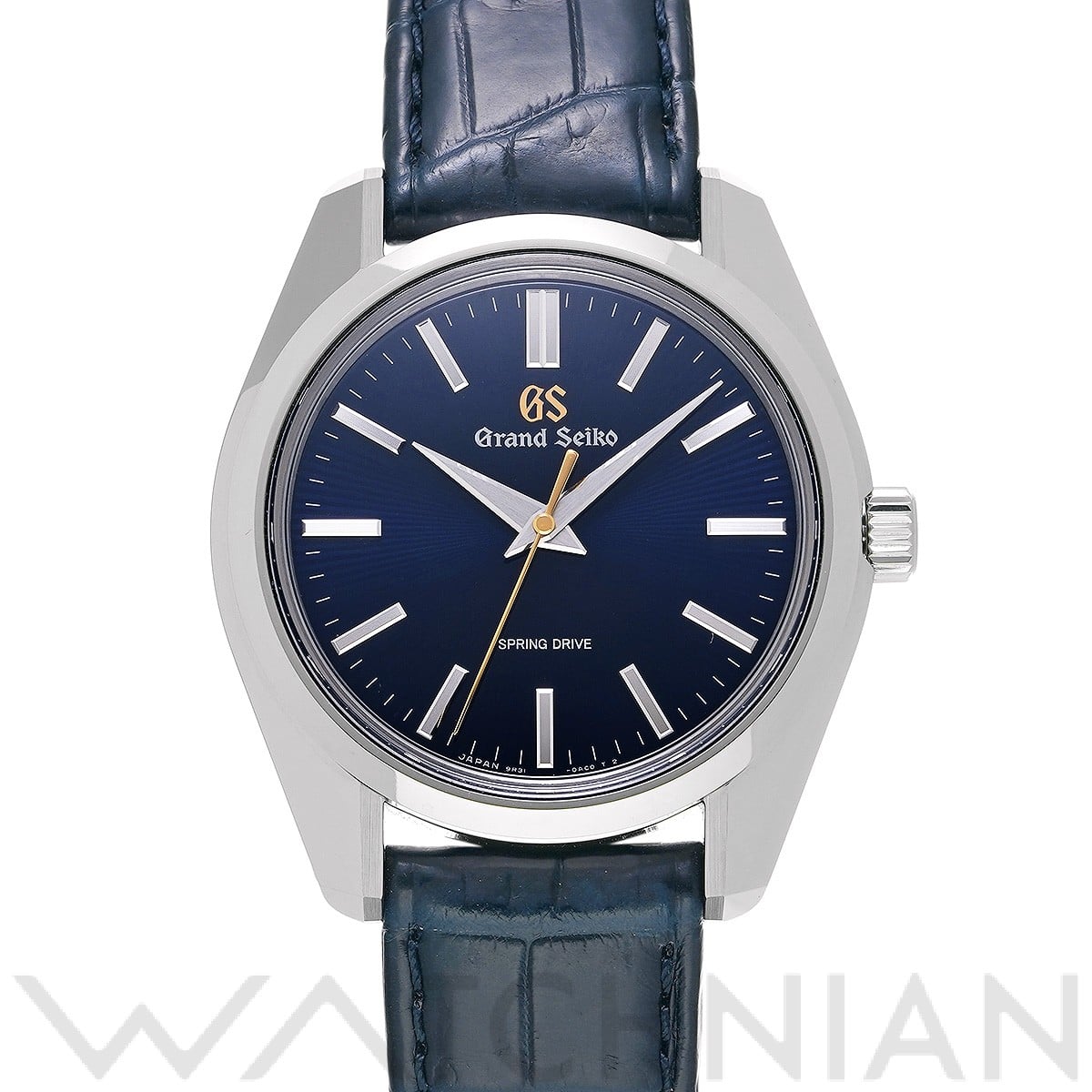 グランドセイコー ヘリテージコレクション スプリングドライブ 44GS 55th SBGY009 ネイビー メンズ 時計 【中古】【wristwatch】