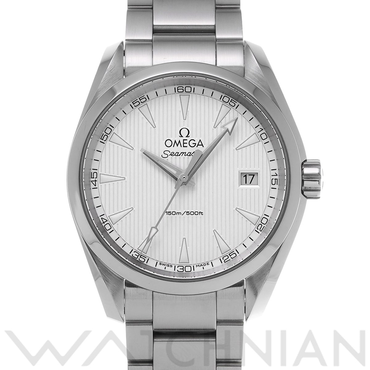 オメガ シーマスター アクアテラ クォーツ 231.10.39.60.02.001 シルバー メンズ 時計 【中古】【wristwatch】