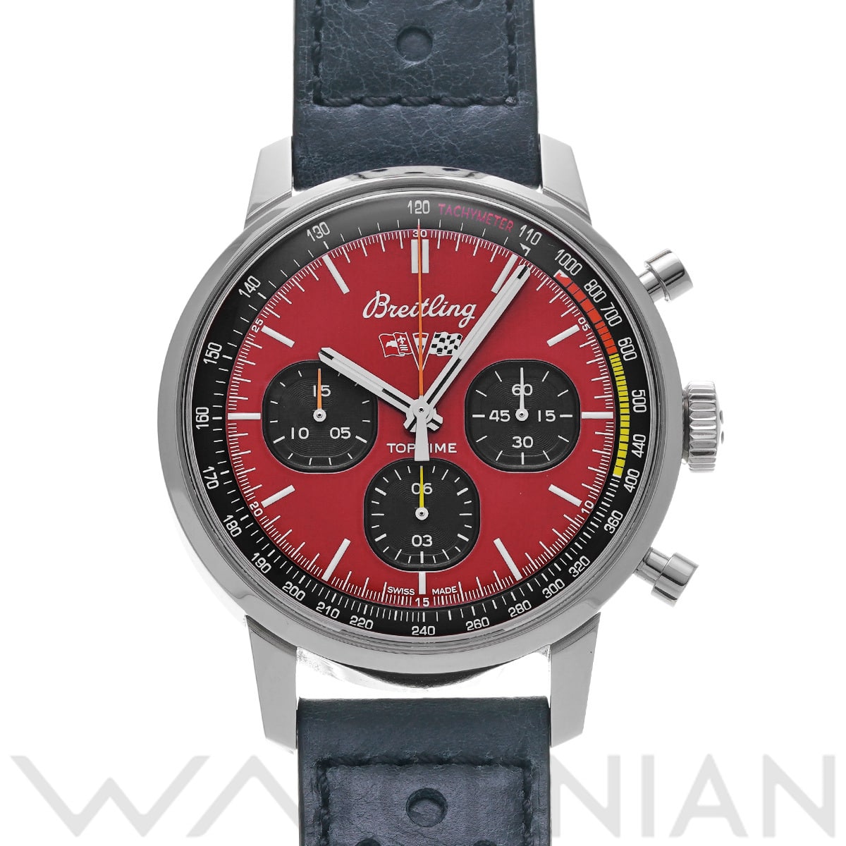 ブライトリング トップタイム シボレー コルベット A25310241K1X1 レッド/ブラック メンズ 時計 【中古】【wristwatch】