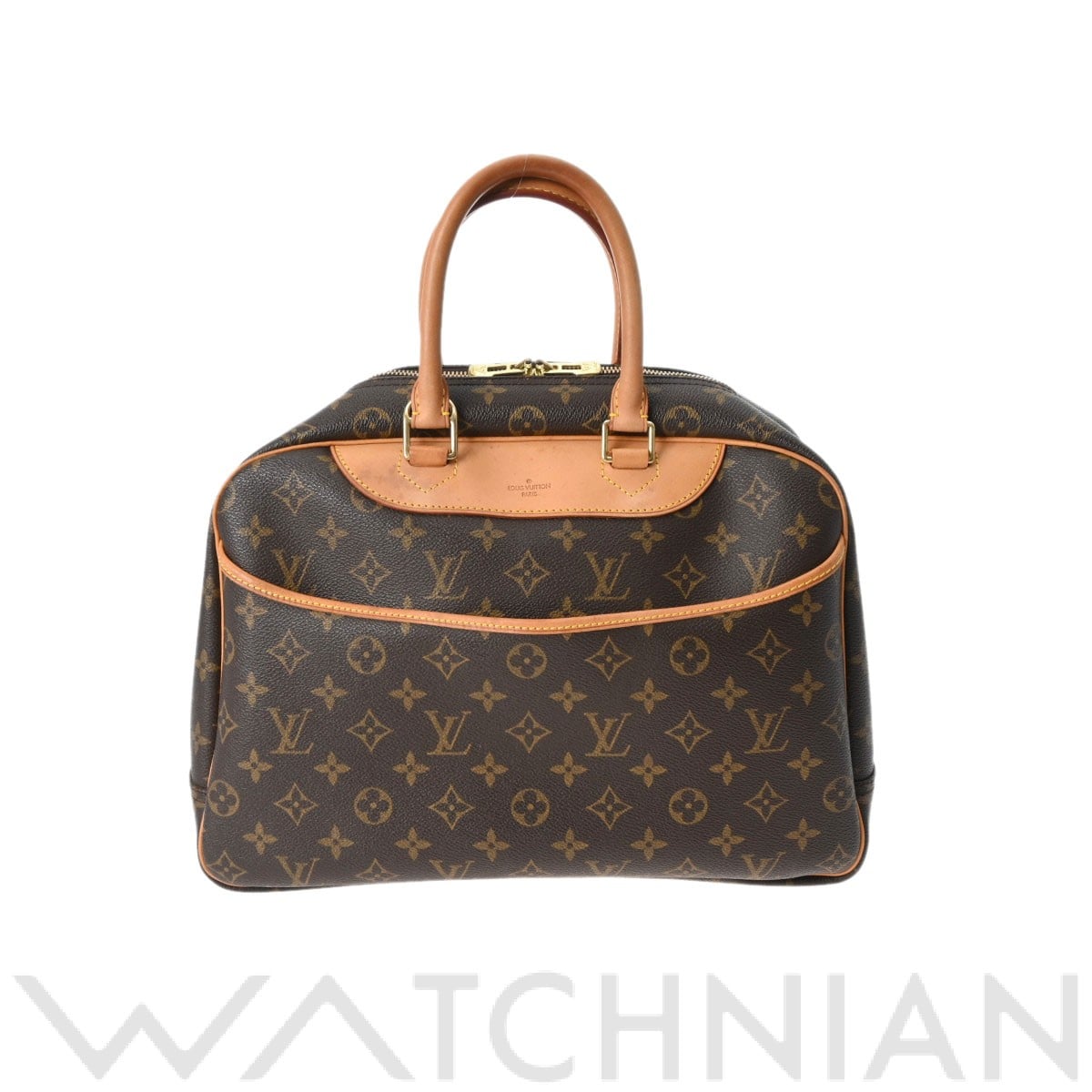 ルイ ヴィトン モノグラム ドーヴィル ブラウン M47270 モノグラムキャンバス レディース バッグ 【中古】【bag】