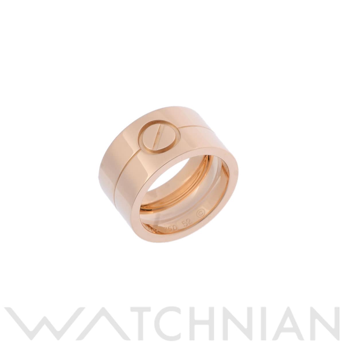 カルティエ ハイラブリング #52 ゴールド K18イエローゴールド YG レディース ジュエリー 【中古】【jewelry】