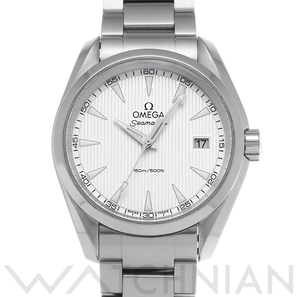 オメガ シーマスター アクアテラ クォーツ 231.10.39.60.02.001 シルバー メンズ 時計 【中古】【wristwatch】