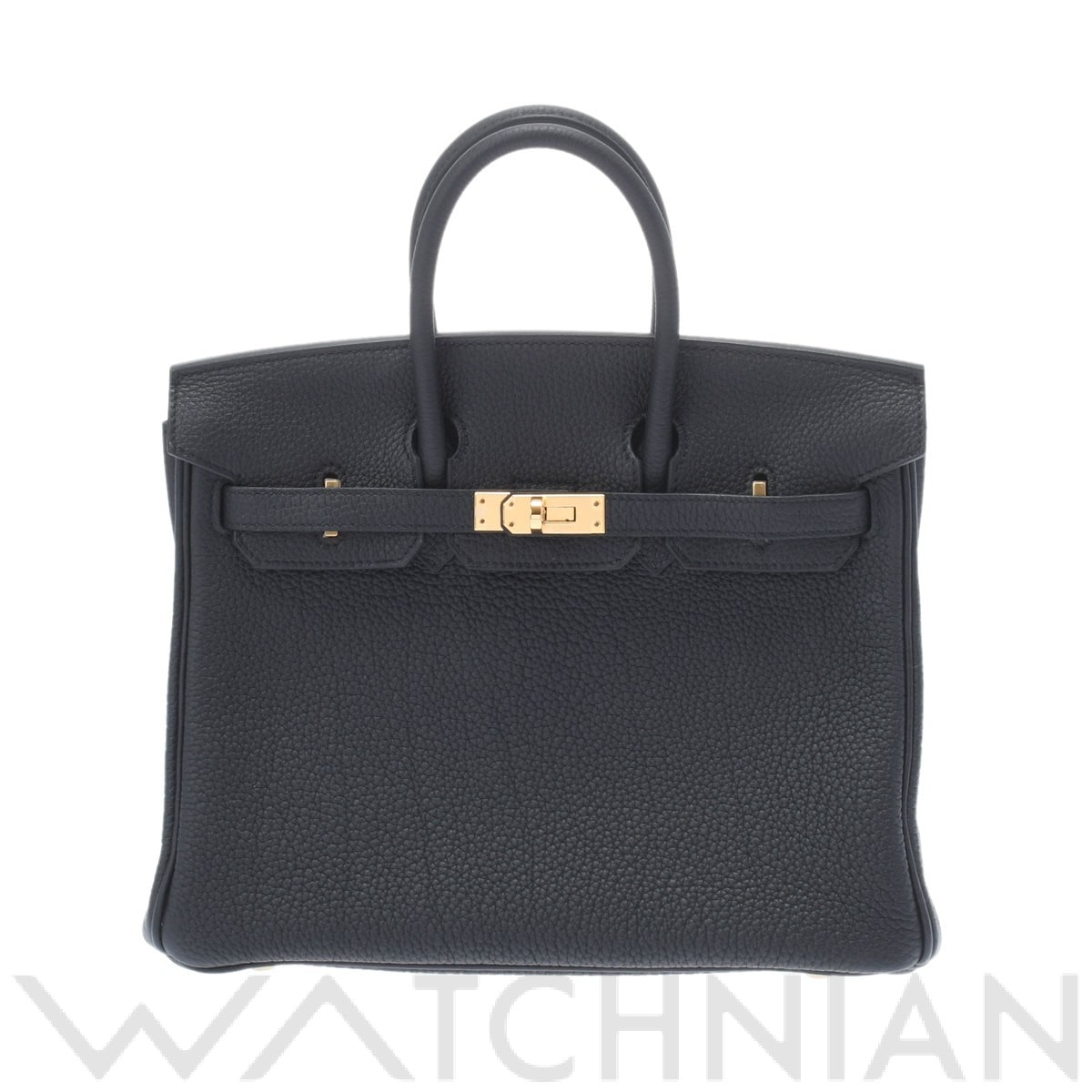 エルメス バーキン 25 ブラック/ゴールド金具 トゴ レディース バッグ 【未使用】【bag】