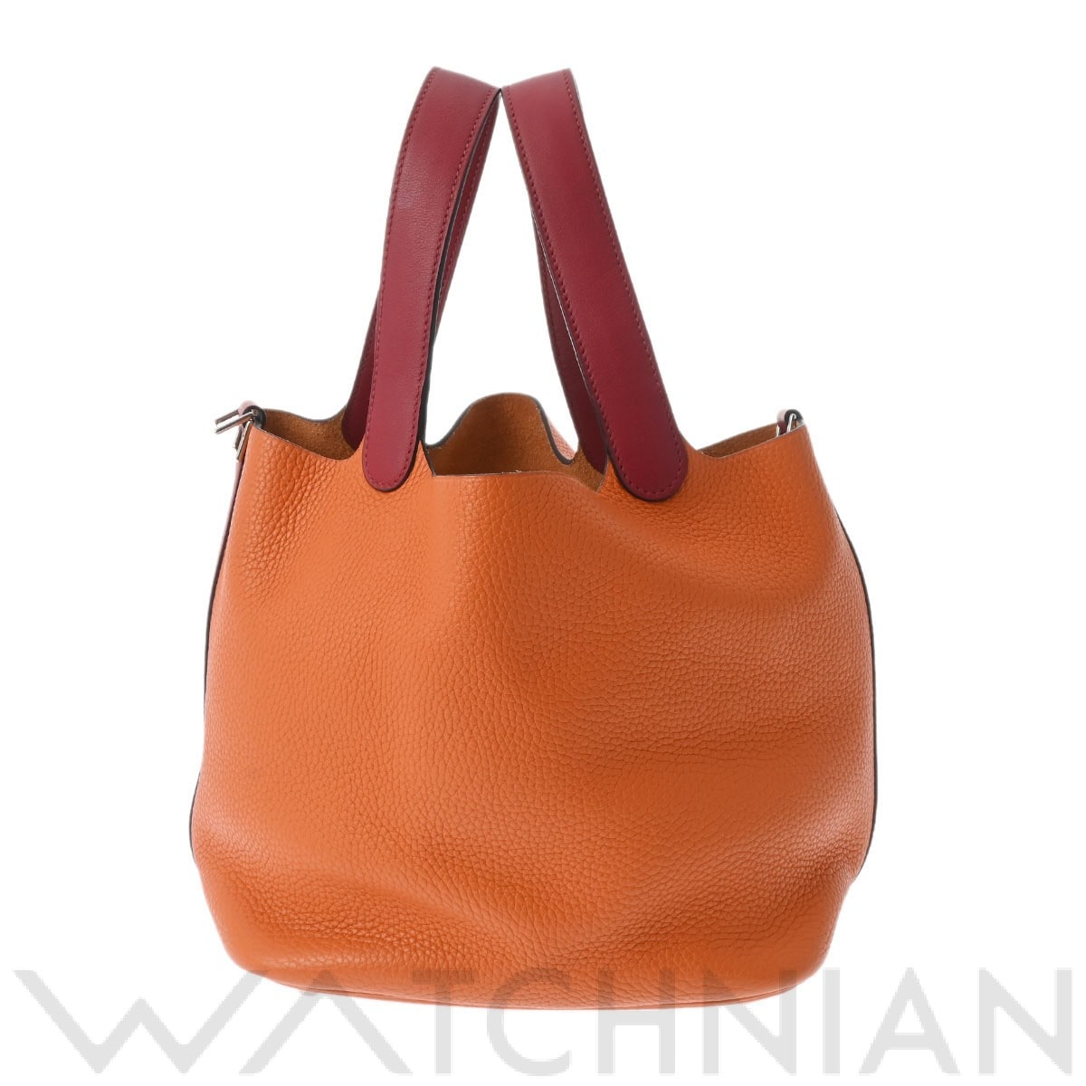 エルメス ピコタン ロック タッチ MM オレンジ トリヨンクレマンス/ヴォースイフト レディース バッグ 【中古】【bag】