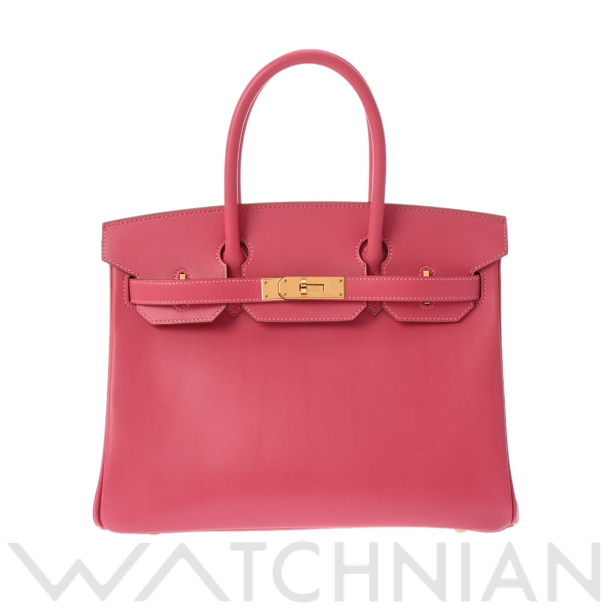 エルメス バーキン 30 ローズリップスティック/ゴールド金具 タデラクト レディース バッグ 【中古】【bag】