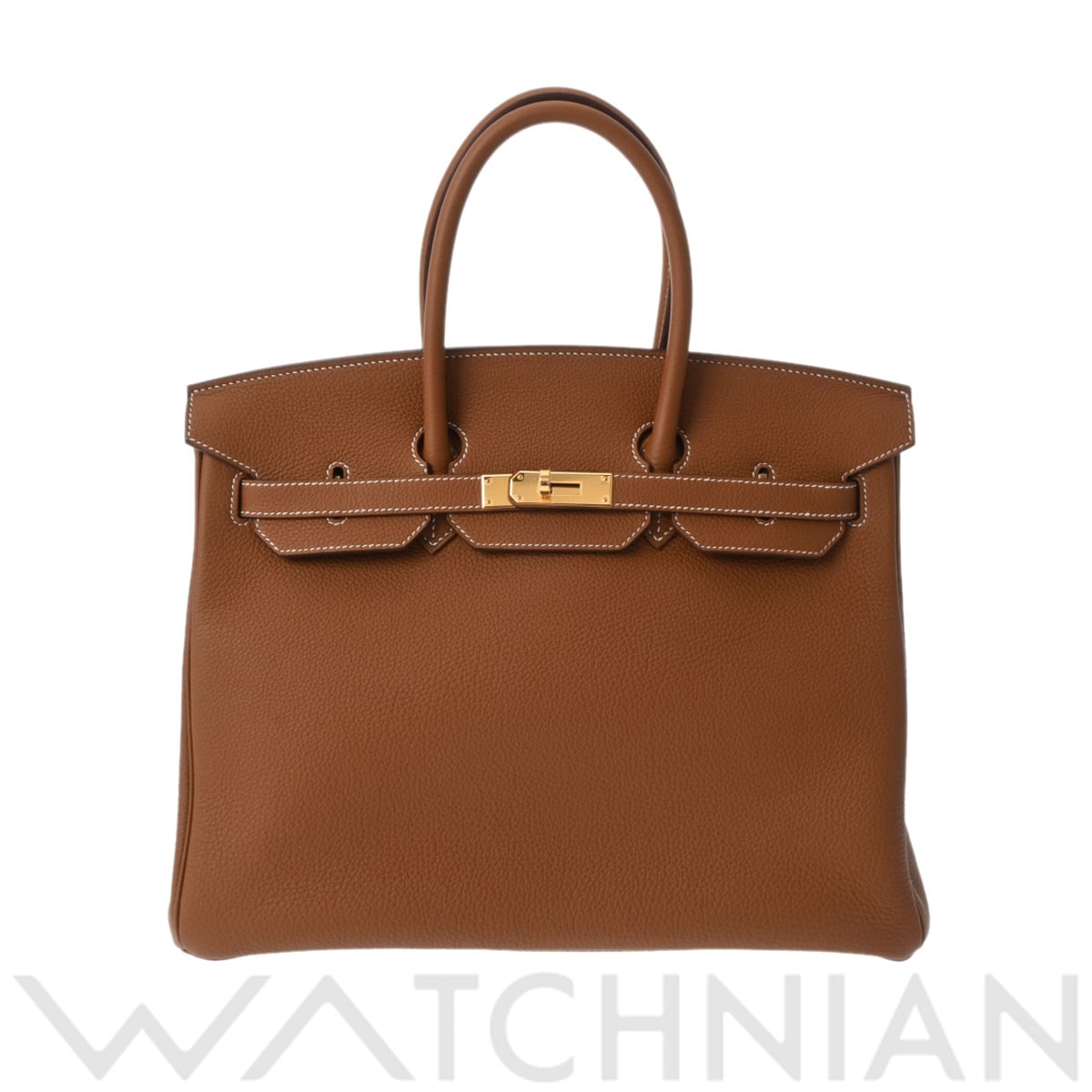エルメス バーキン 35 ゴールド/ゴールド金具 トゴ レディース バッグ 【未使用】【bag】