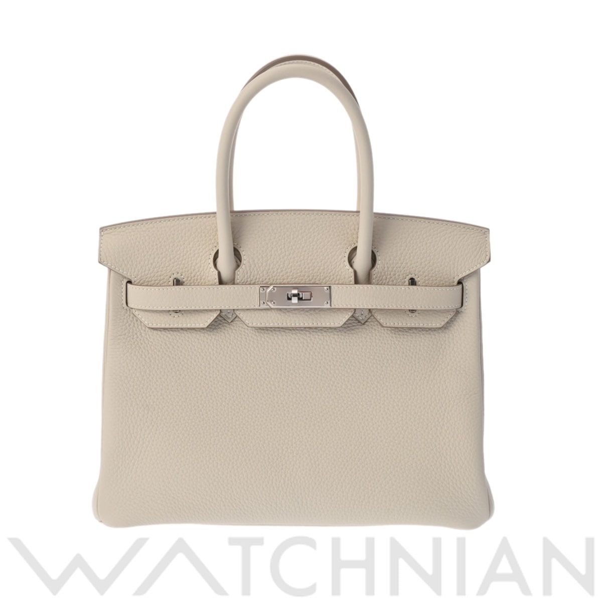 エルメス バーキン 30 クレ/パラジウム金具 トリヨンクレマンス レディース バッグ 【中古】【bag】