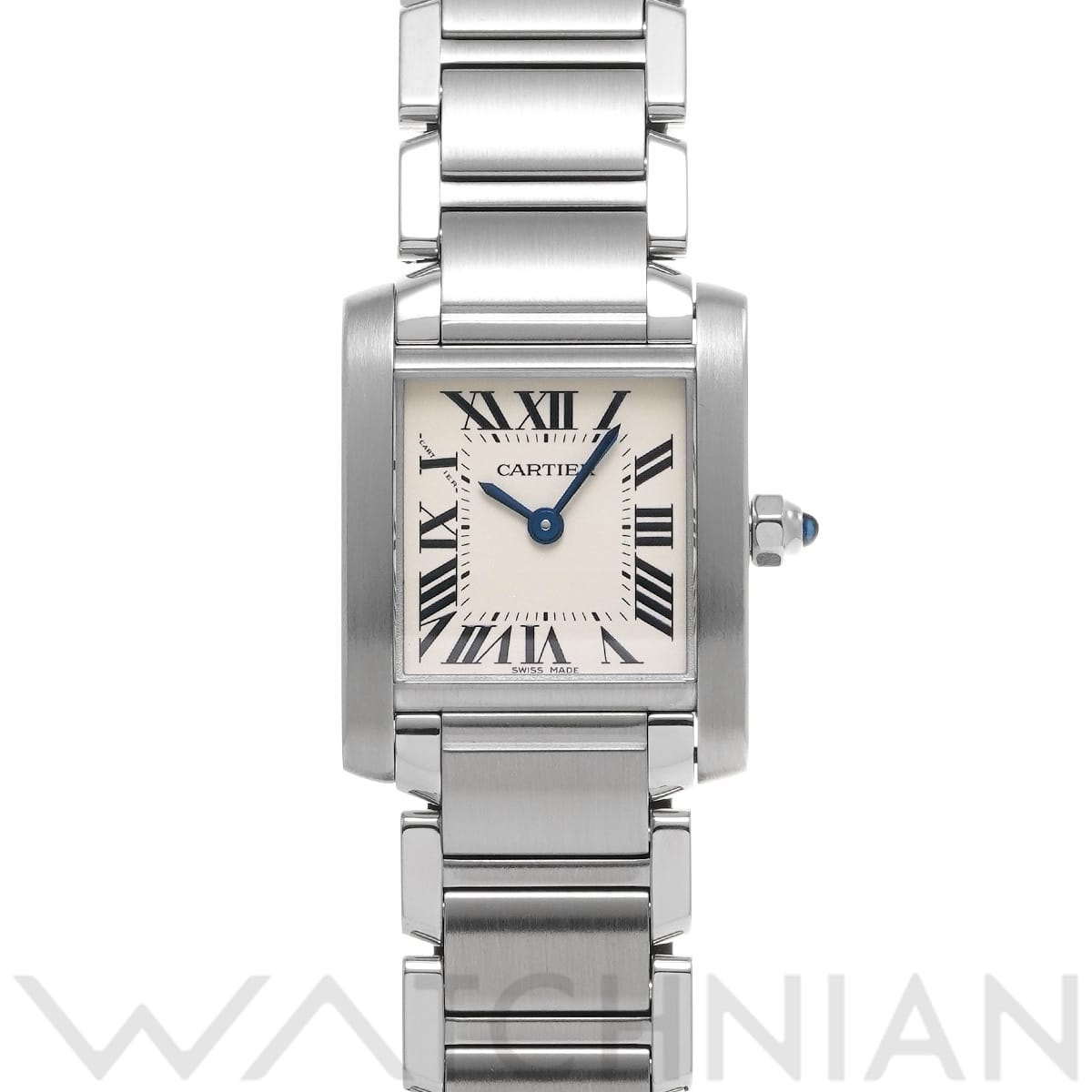 カルティエ タンクフランセーズ SM　 W51008Q3 シルバー レディース 時計 【中古】【wristwatch】