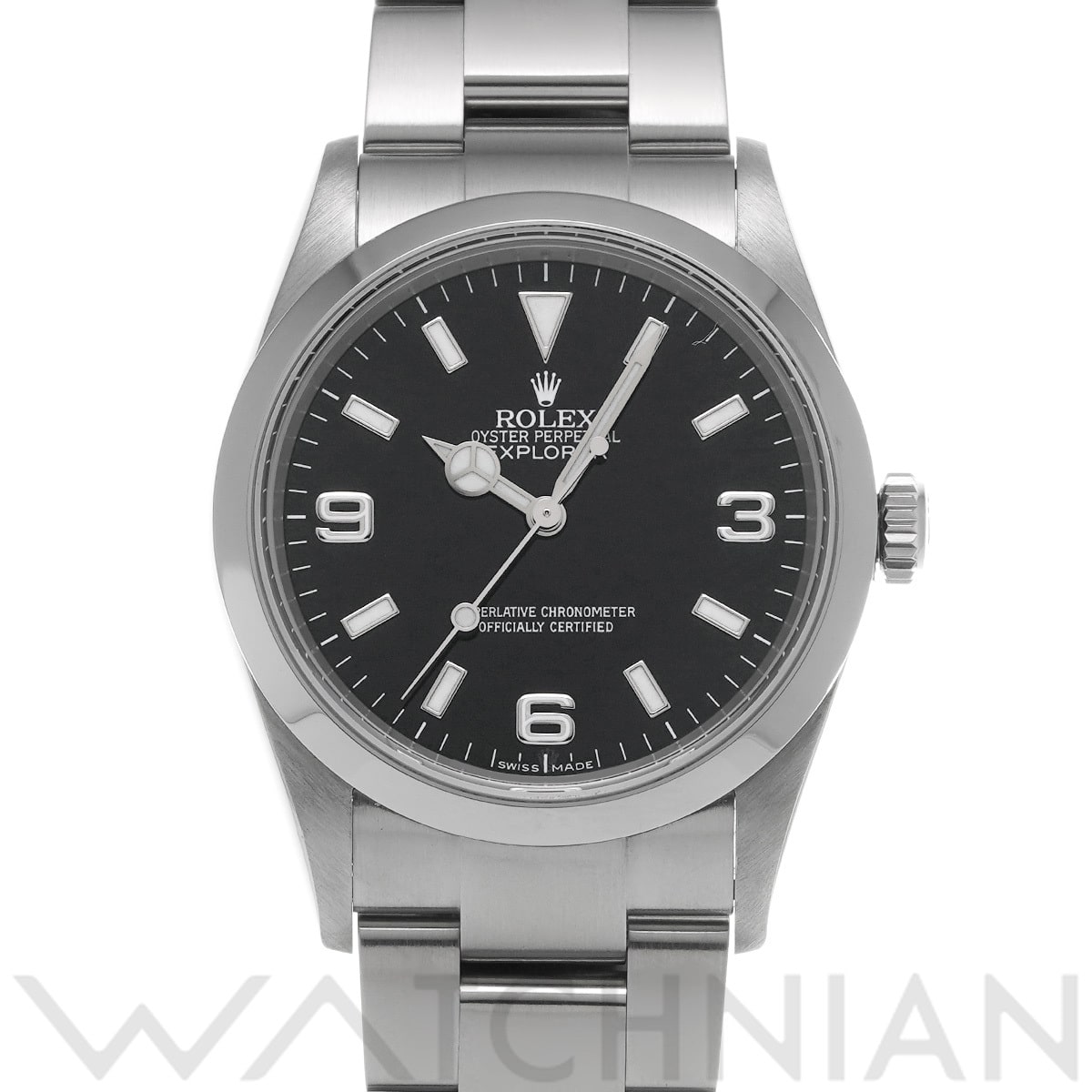 ロレックス エクスプローラー 114270 ブラック メンズ 時計 【中古】【wristwatch】