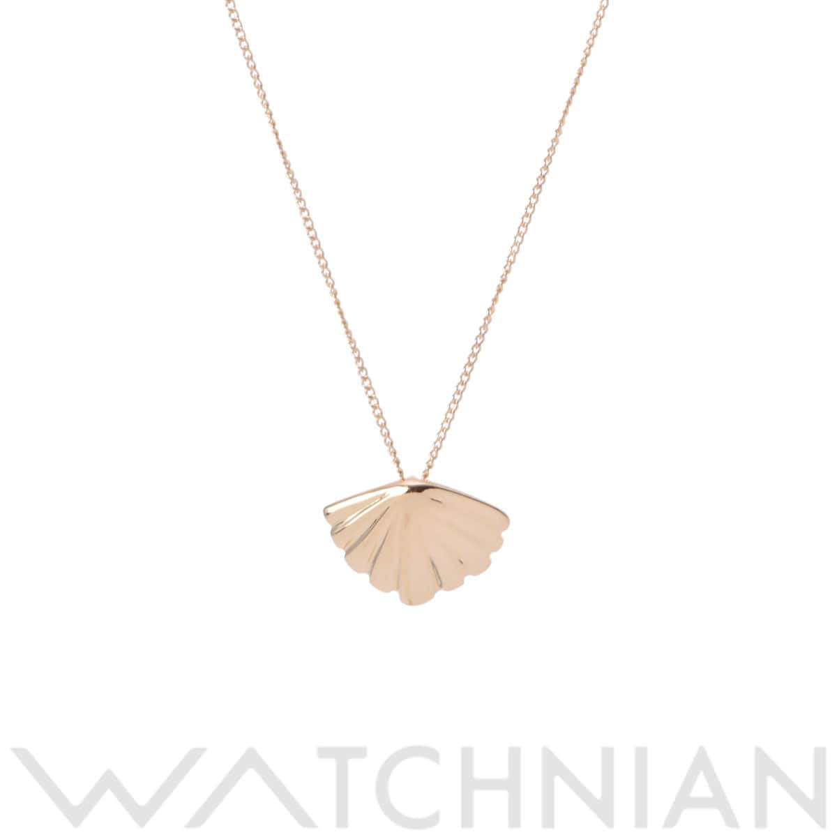ティファニー シェルモチーフ ネックレス ゴールド K18イエローゴールド YG レディース ジュエリー 【中古】【jewelry】