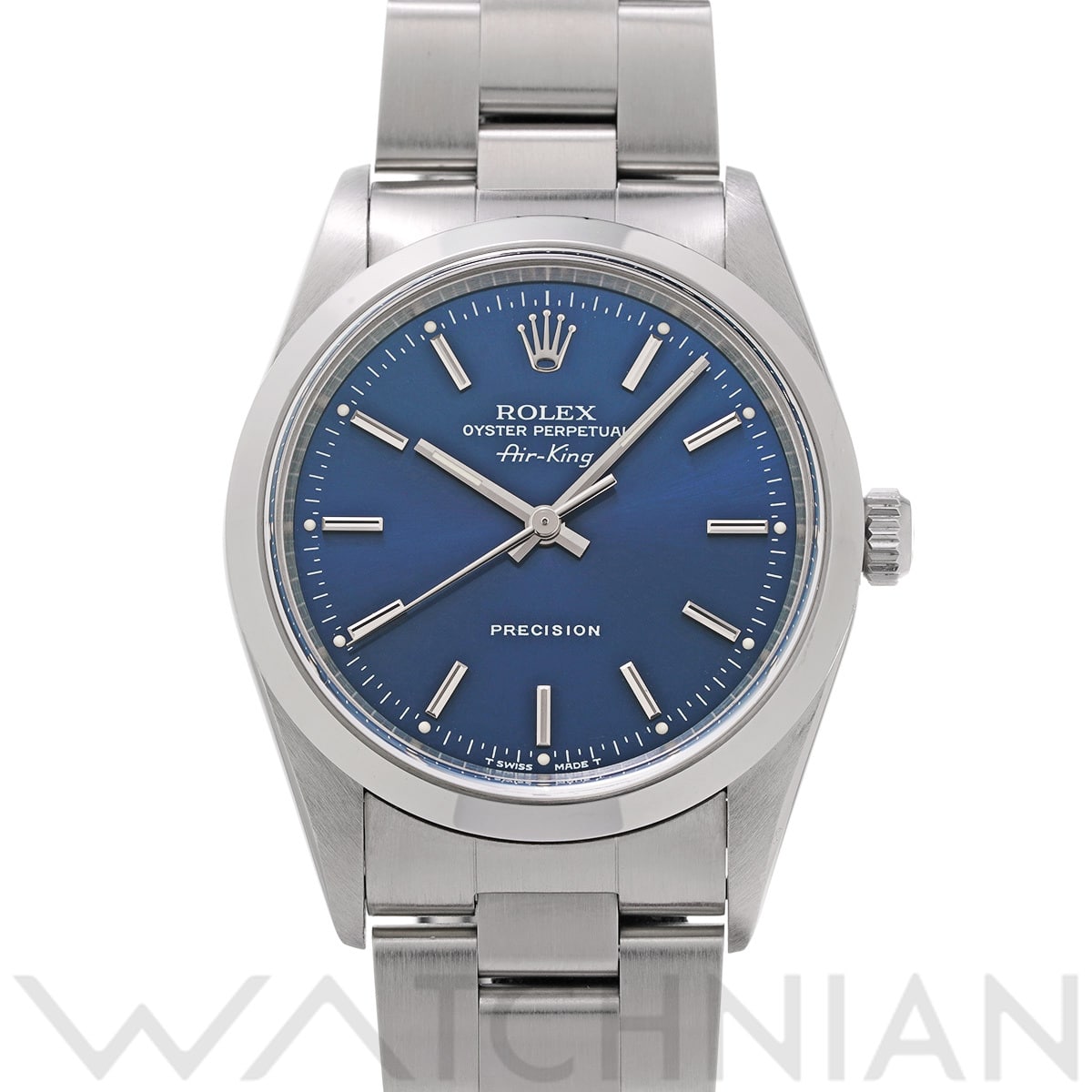 ロレックス エアキング 14000 ブルー メンズ 時計 【中古】【wristwatch】